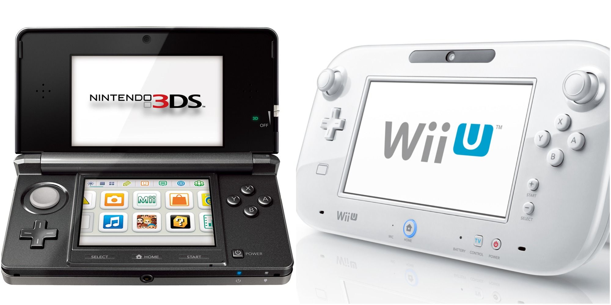 nintendo wii u console 3d 3ds