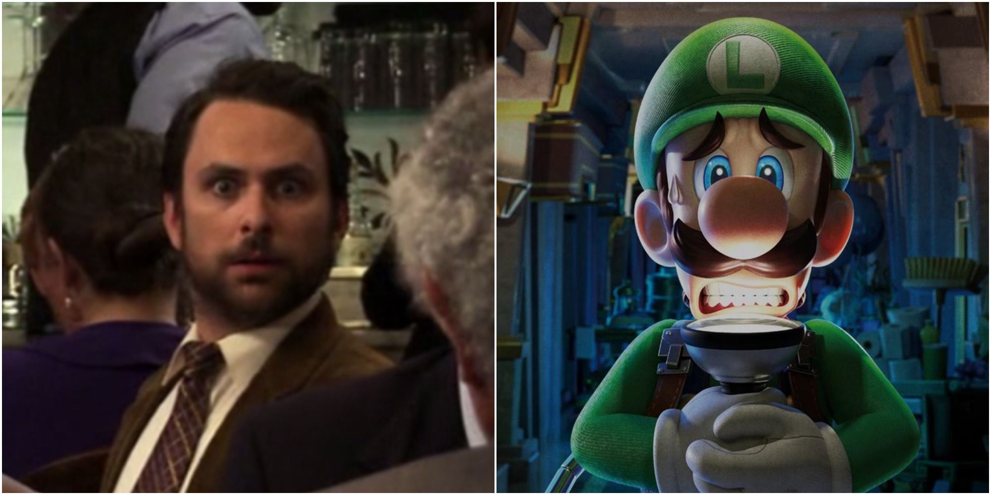 Charlie Day quer filme baseado em Luigi's Mansion