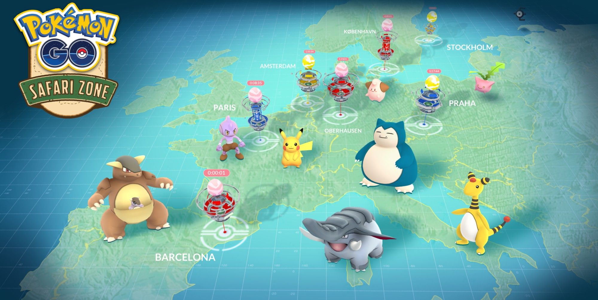 Pokemon Gos Safari Zone Is Headed To Spain This Summer