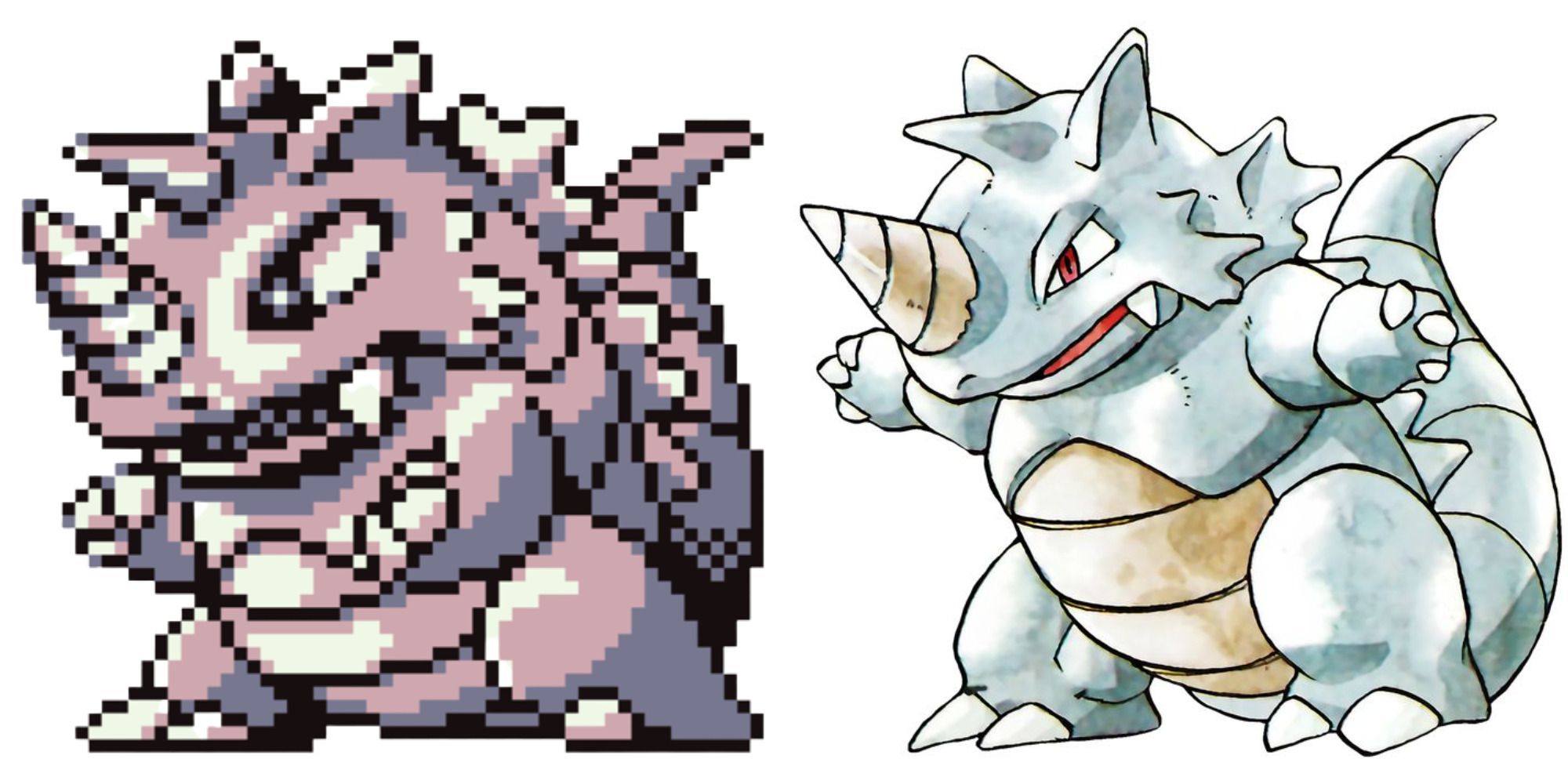 rhydon original sprite and artwork