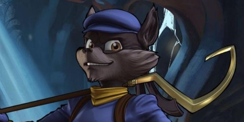 Sly Cooper smiling in Sly Cooper: Thieves in Time