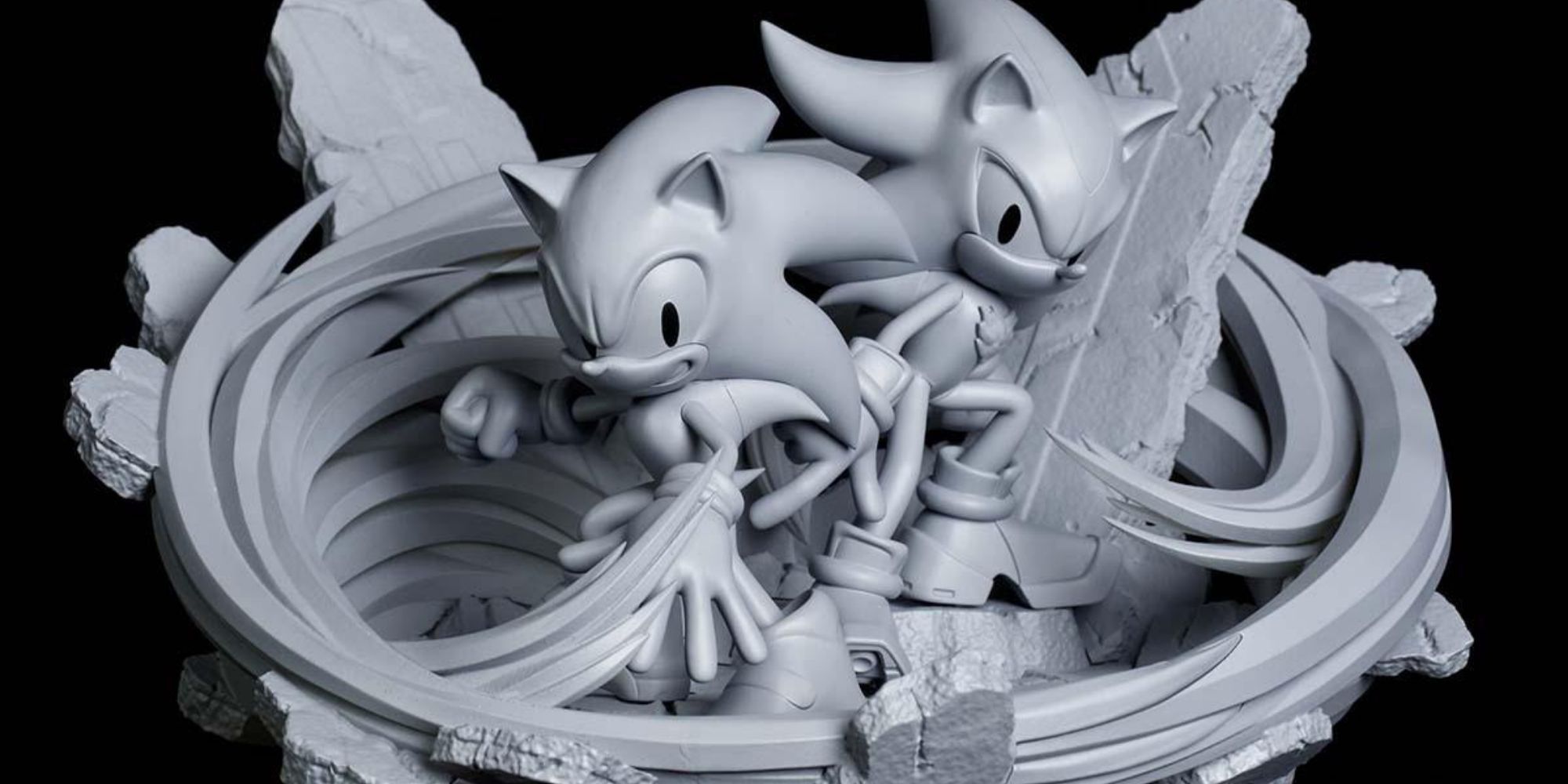 Apparently, Super Shadow was originally supposed to be silver-colored in Sonic  Adventure 2