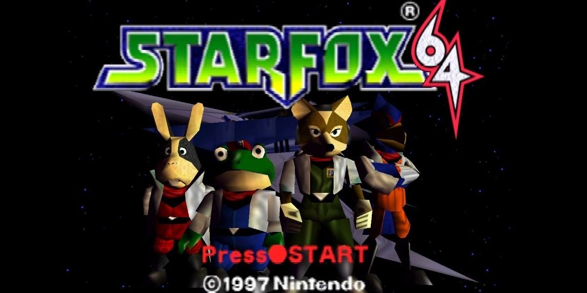 Starfox 64 Title Screen
