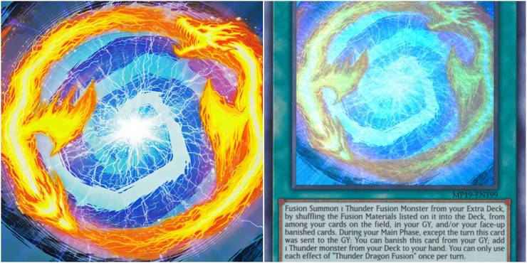 Yugioh thunder dragon fusion