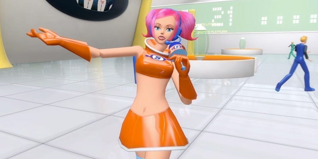 Ulala in Space Channel 5 VR