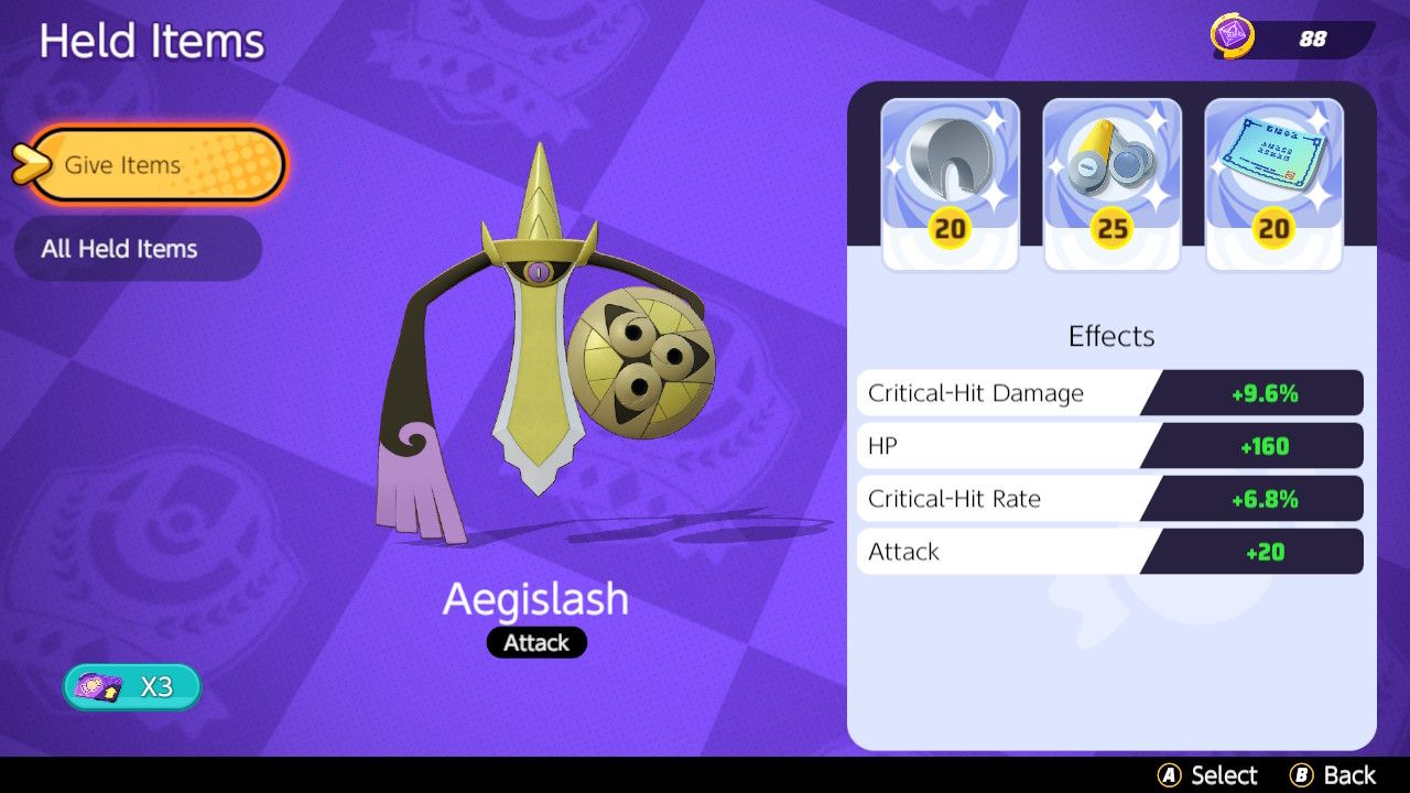 Pokemon Unite Build Guide Aegislash