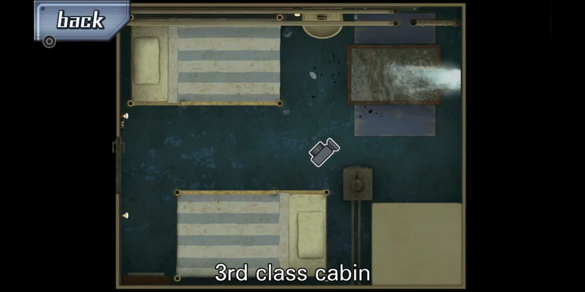 layout of 3rd class cabin