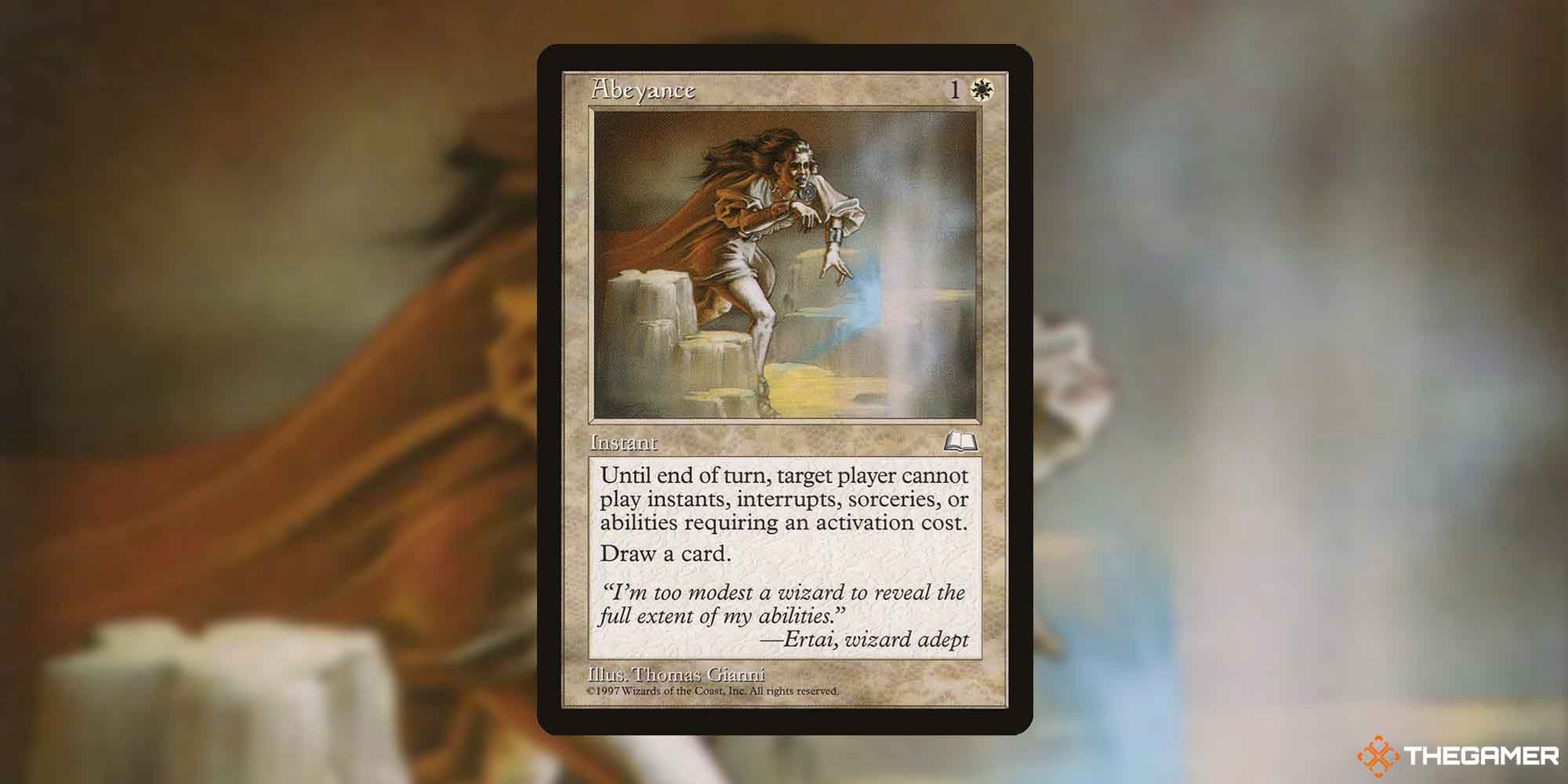 The Abeyance Instant In Magic the Gathering
