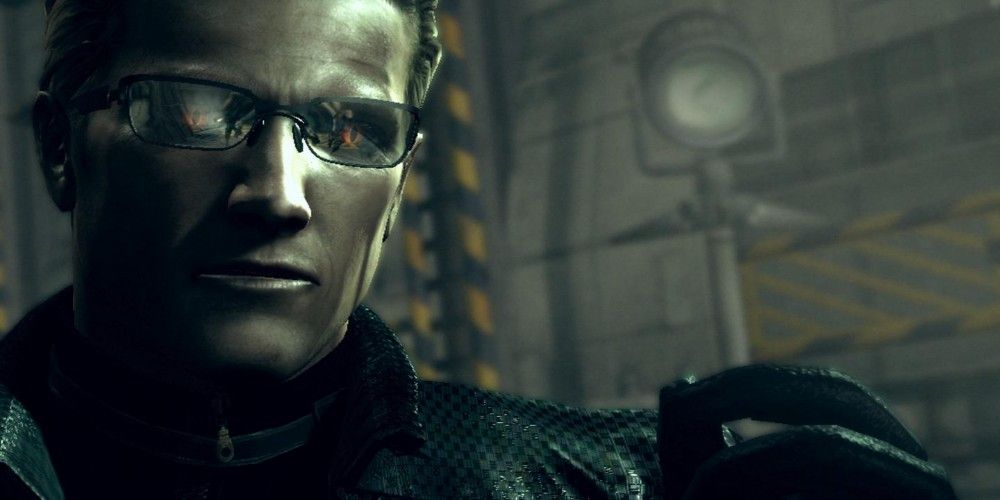 screenshot of Albert Wesker Resident Evil 5