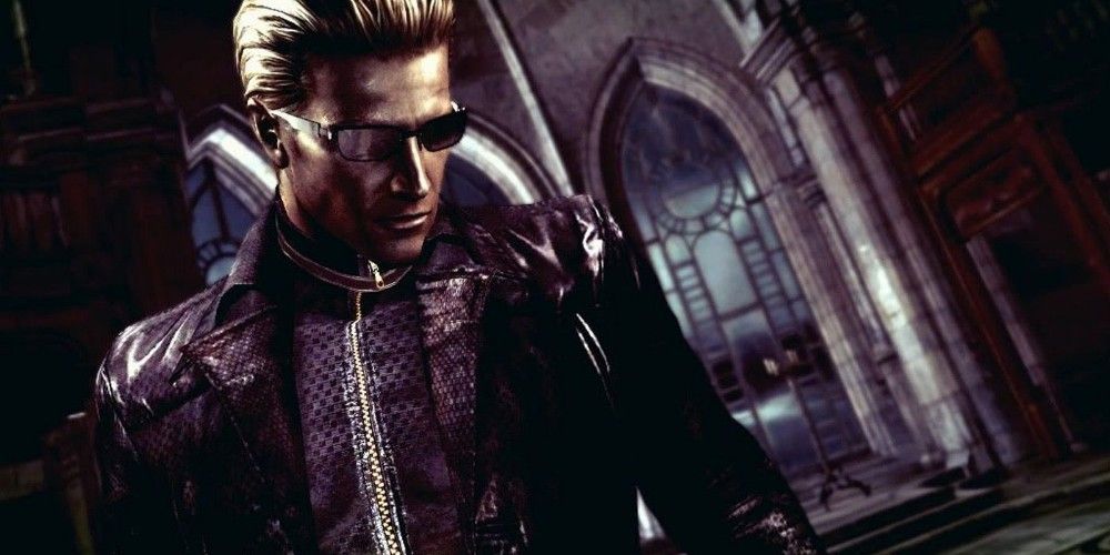 screenshot of Albert Wesker Resident Evil