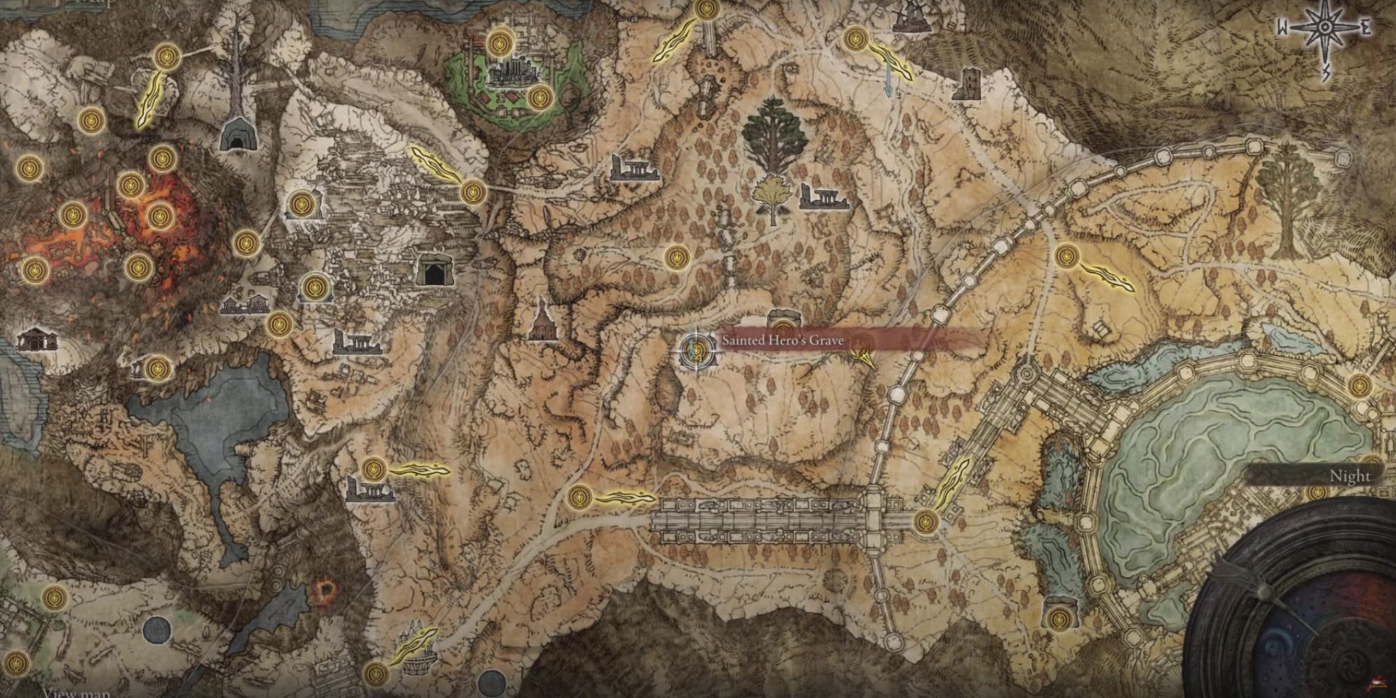 Ancient Dragon Knight Kristoff Location on the Elden Ring map