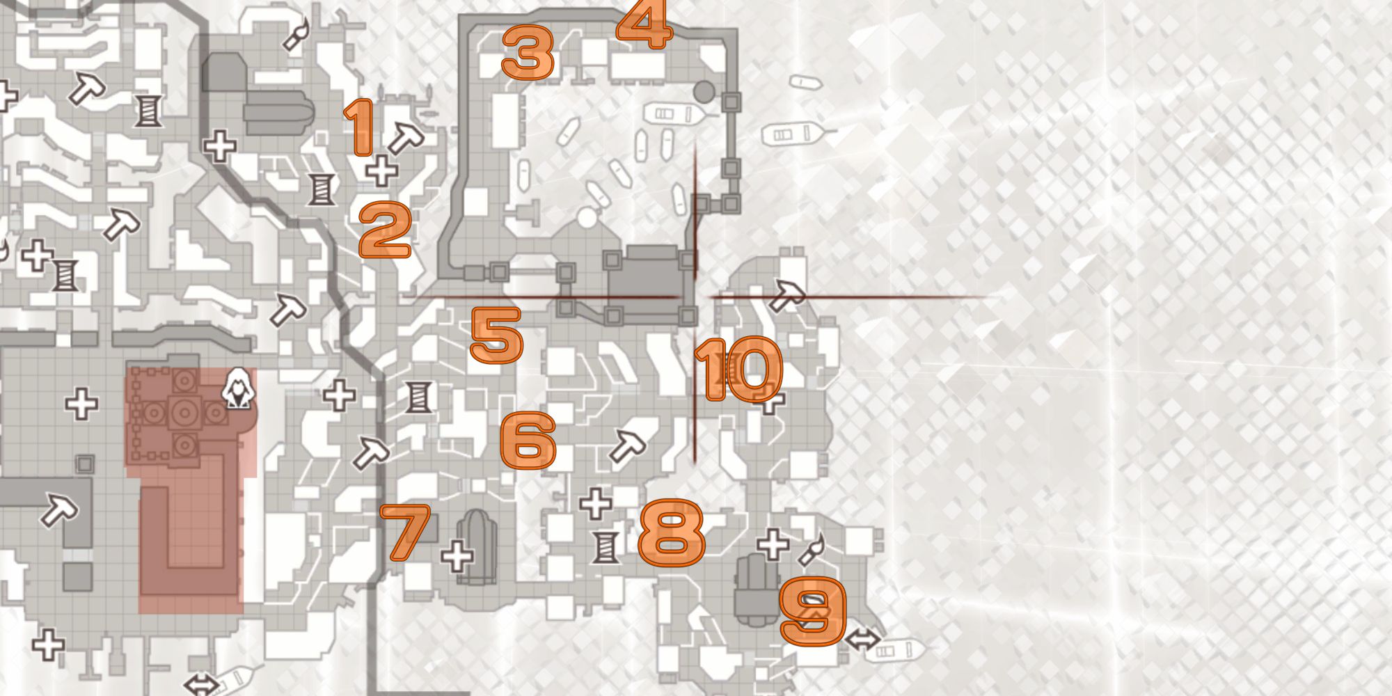 Assassin's Creed 2 Castello District Feathers Map Locations