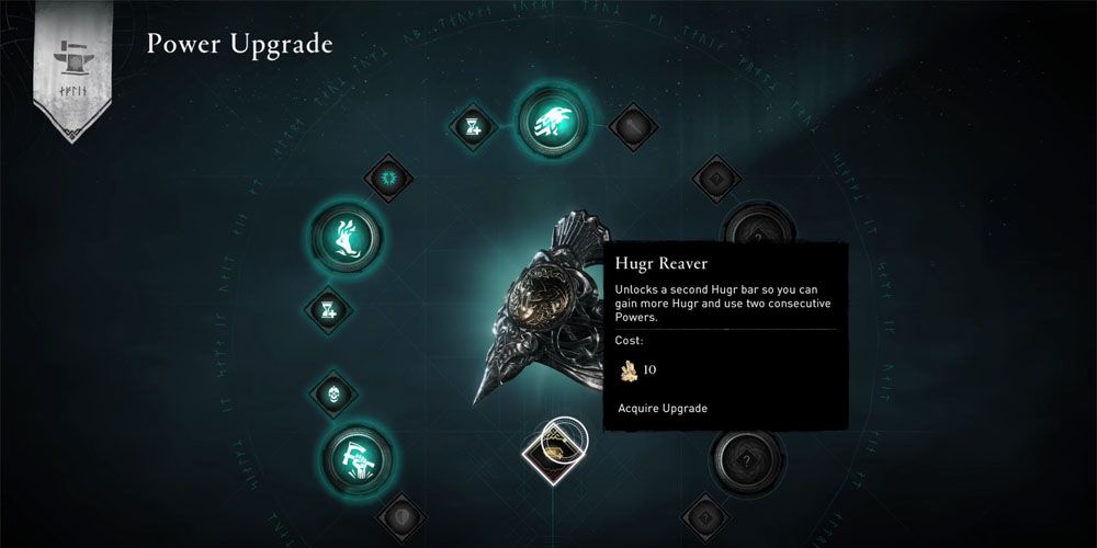 The Hugr Reaver upgrade in Assassin's Creed Valhalla Dawn of Ragnarok