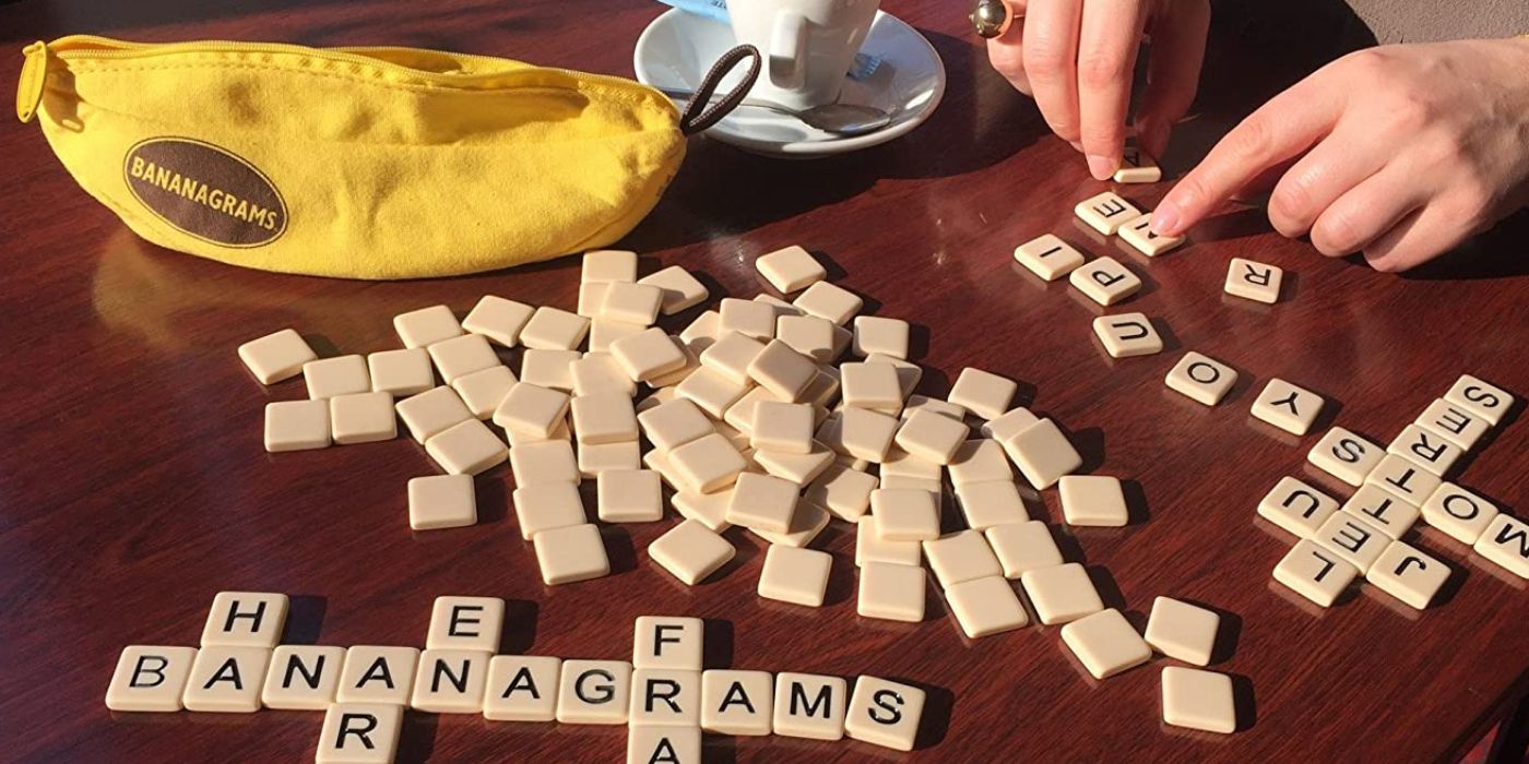 Bananagrams official image of game on table