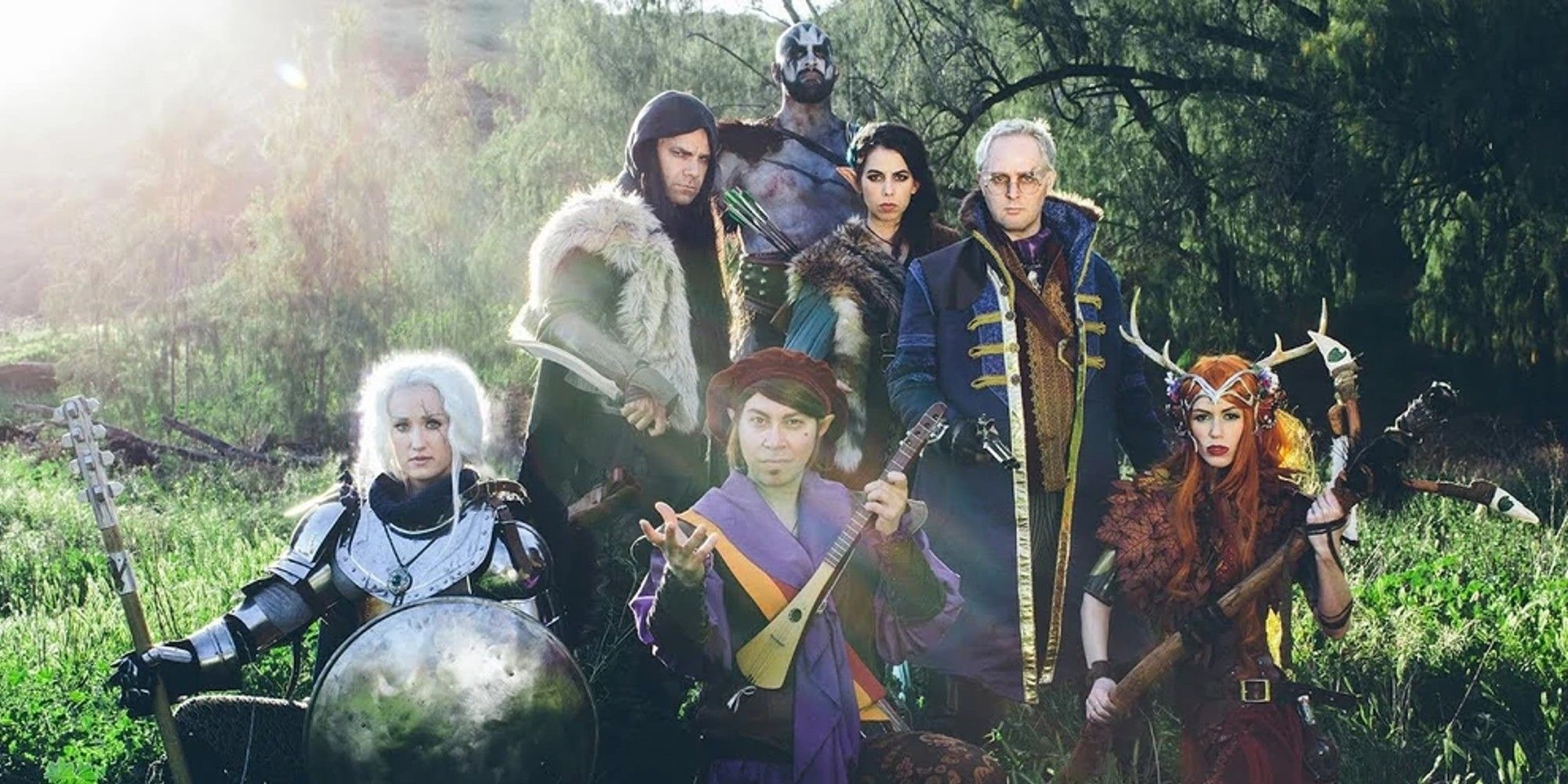 All the main Vox Machina characters