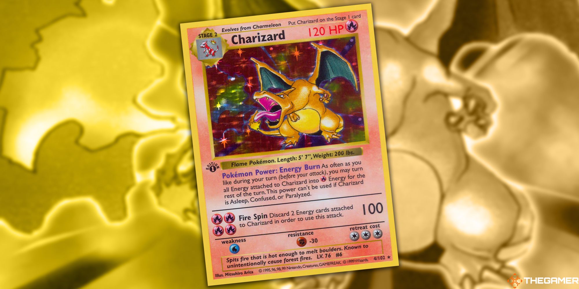 A rare Charizard card to become most expensive Pokémon card ever