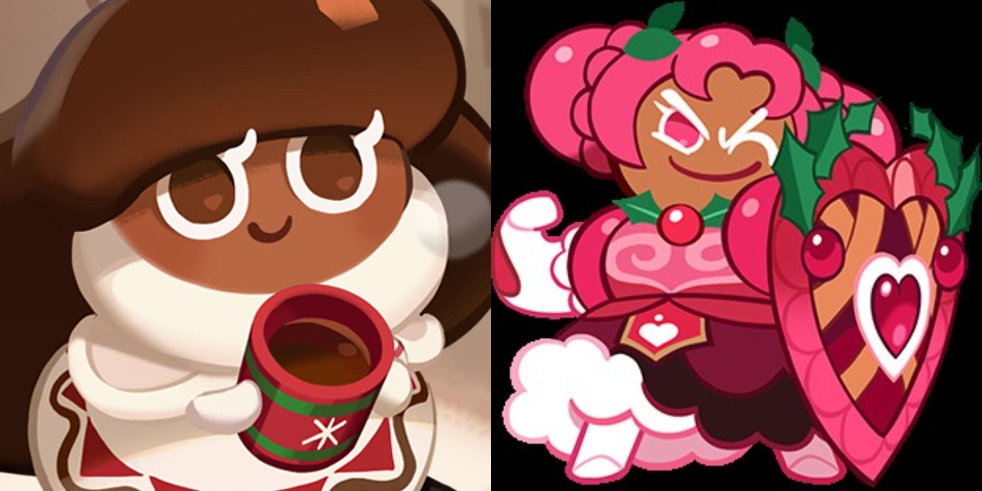 Cookie Run Kingdom Defense Cocoa and Hollyberry Cookie