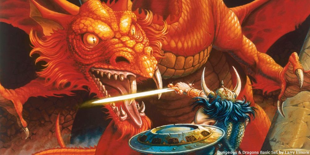 Dungeons & Dragons boxed set larry elmore