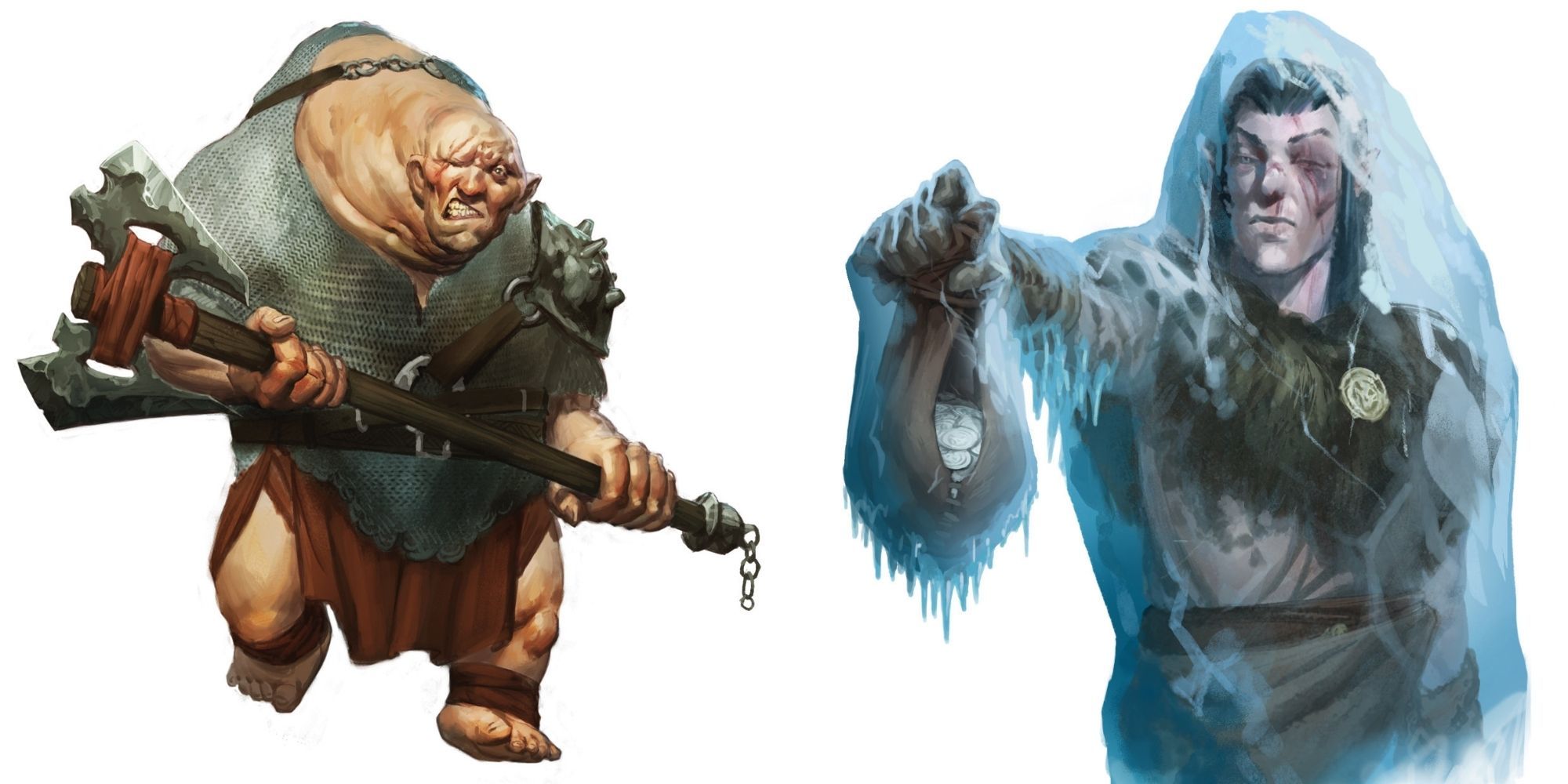 D&D Tales From The Yawning Portal - Against The Giants - The Keeper - A Frozen Half-Elf