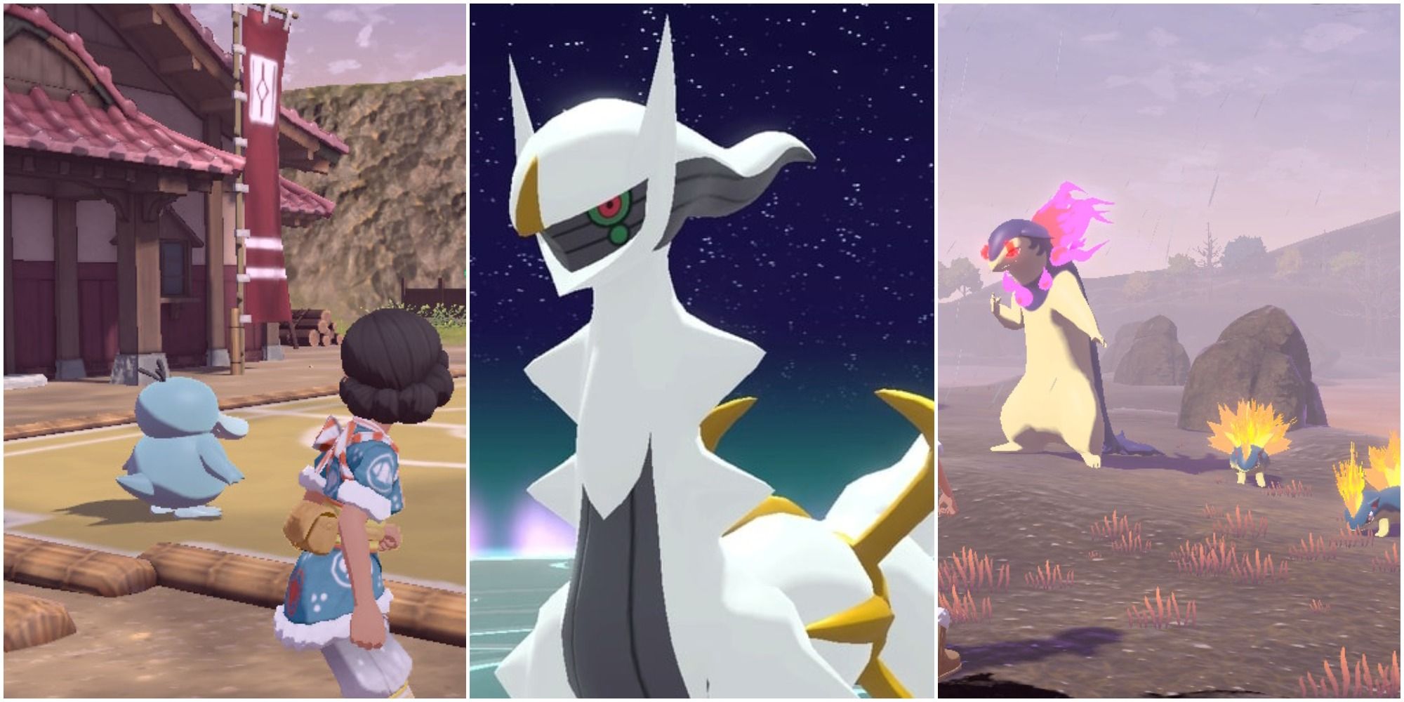 ◓ Pokémon Legends Arceus recebe nova atualização 'Daybreak