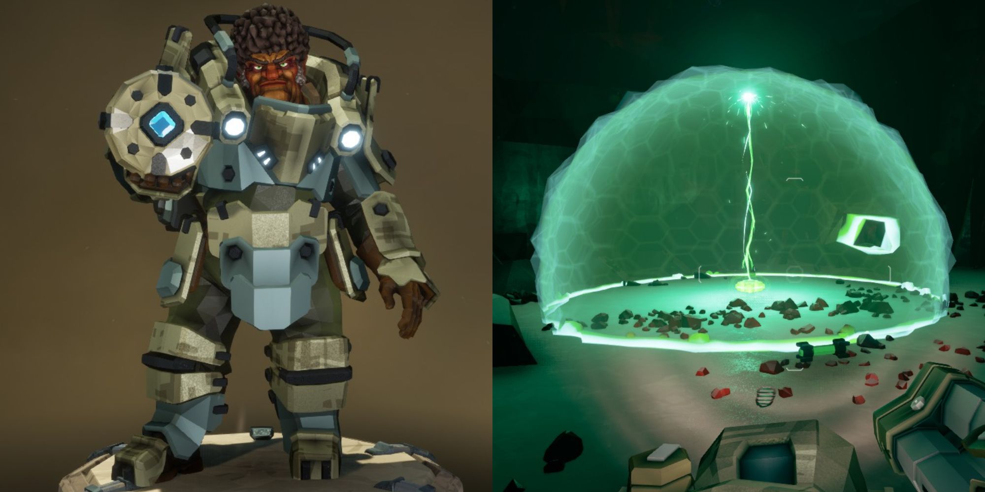 Deep Rock Galactic the gunner shield generator use