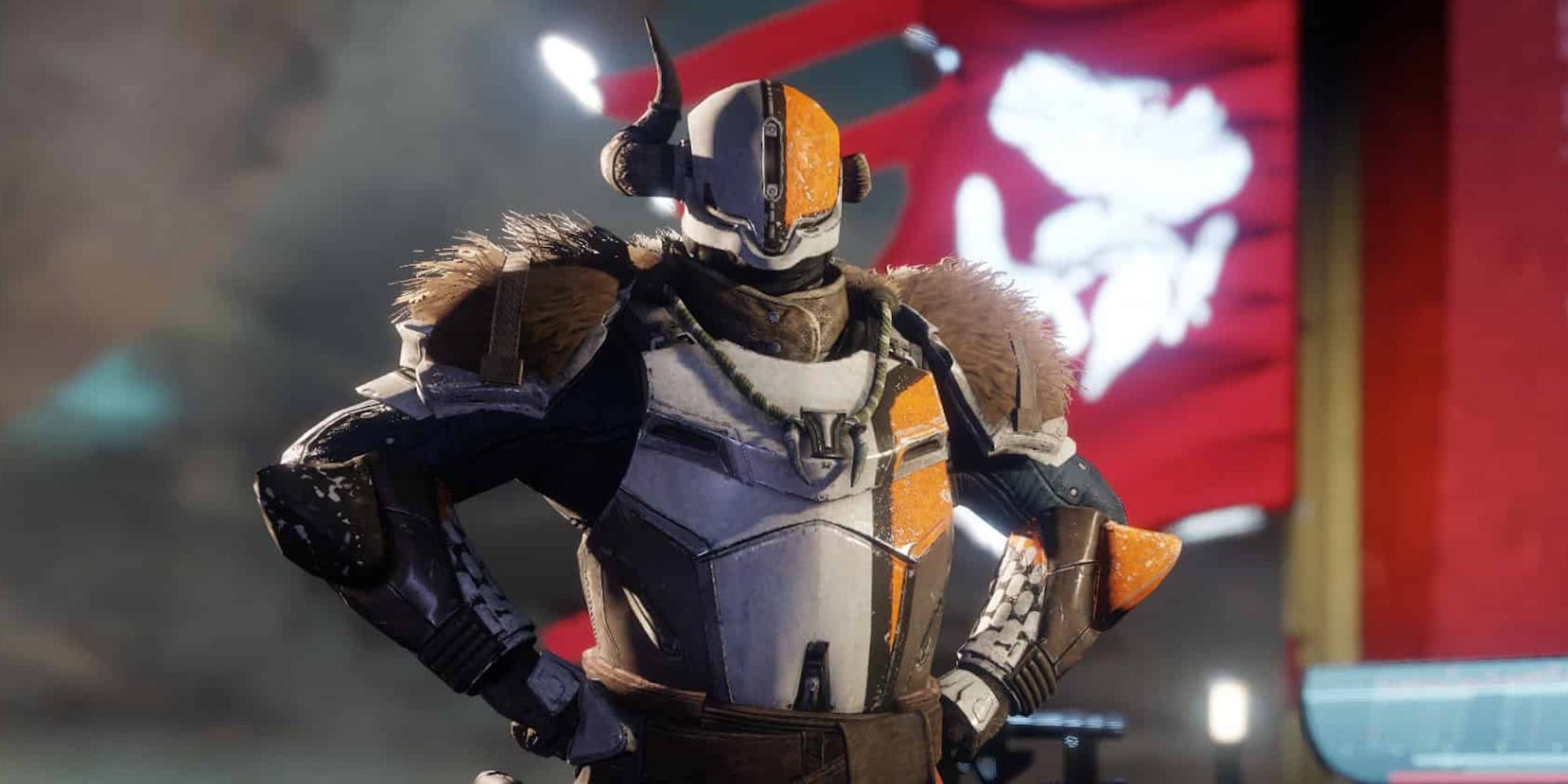 Destiny 2 Shaxx Standing With Hands On Hips