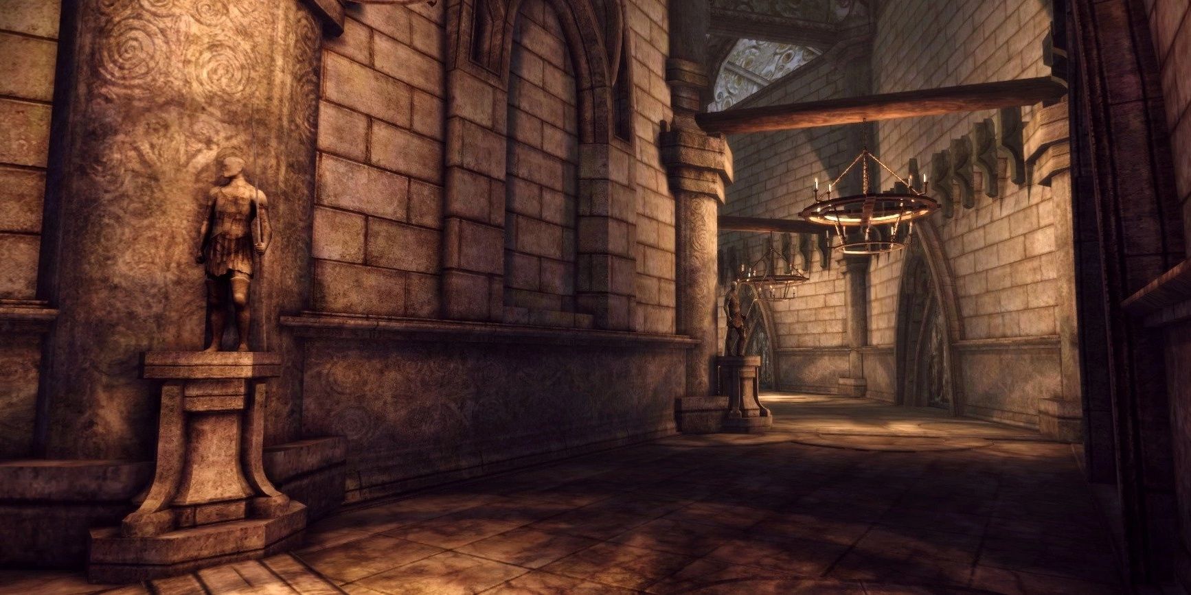 A room in the circle tower from Dragon Age Origins