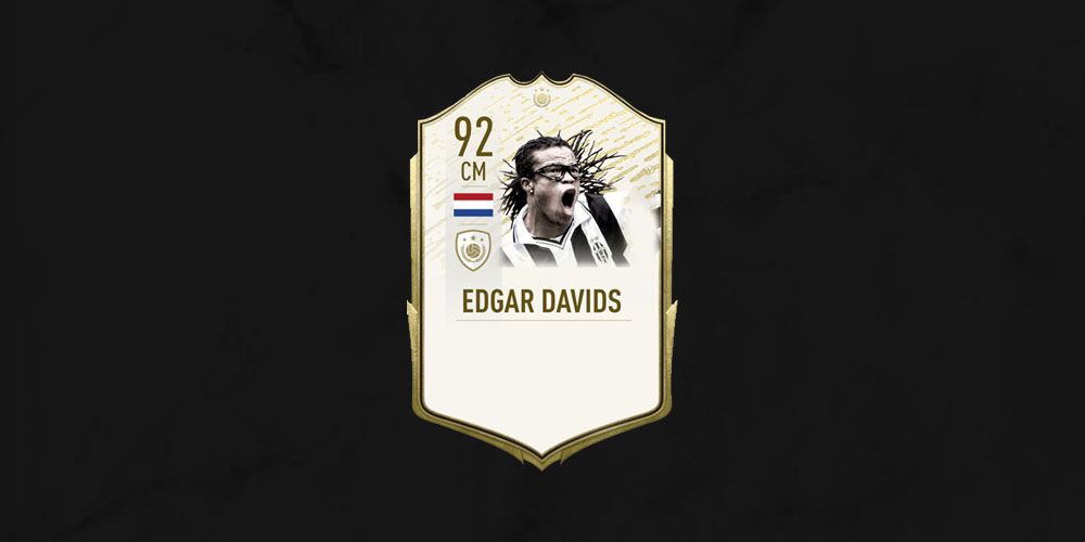 Edgar Davids as a future FIFA Icon
