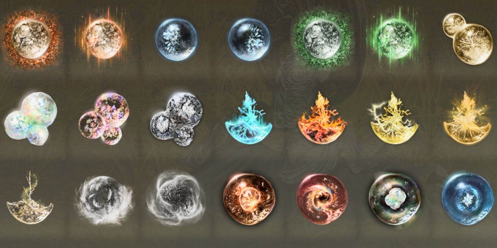 Where To Find Every Flask Of Wondrous Physick Crystal Tear In Elden Ring