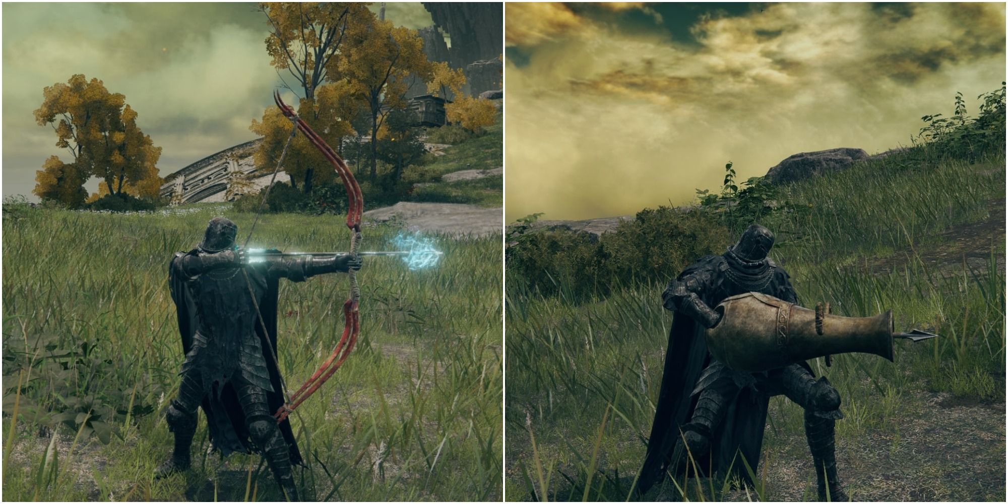 elden ring how to aim bow