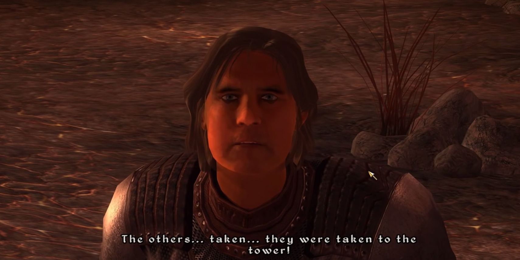 An encounter is spoken with in The Elder Scrolls Oblivion