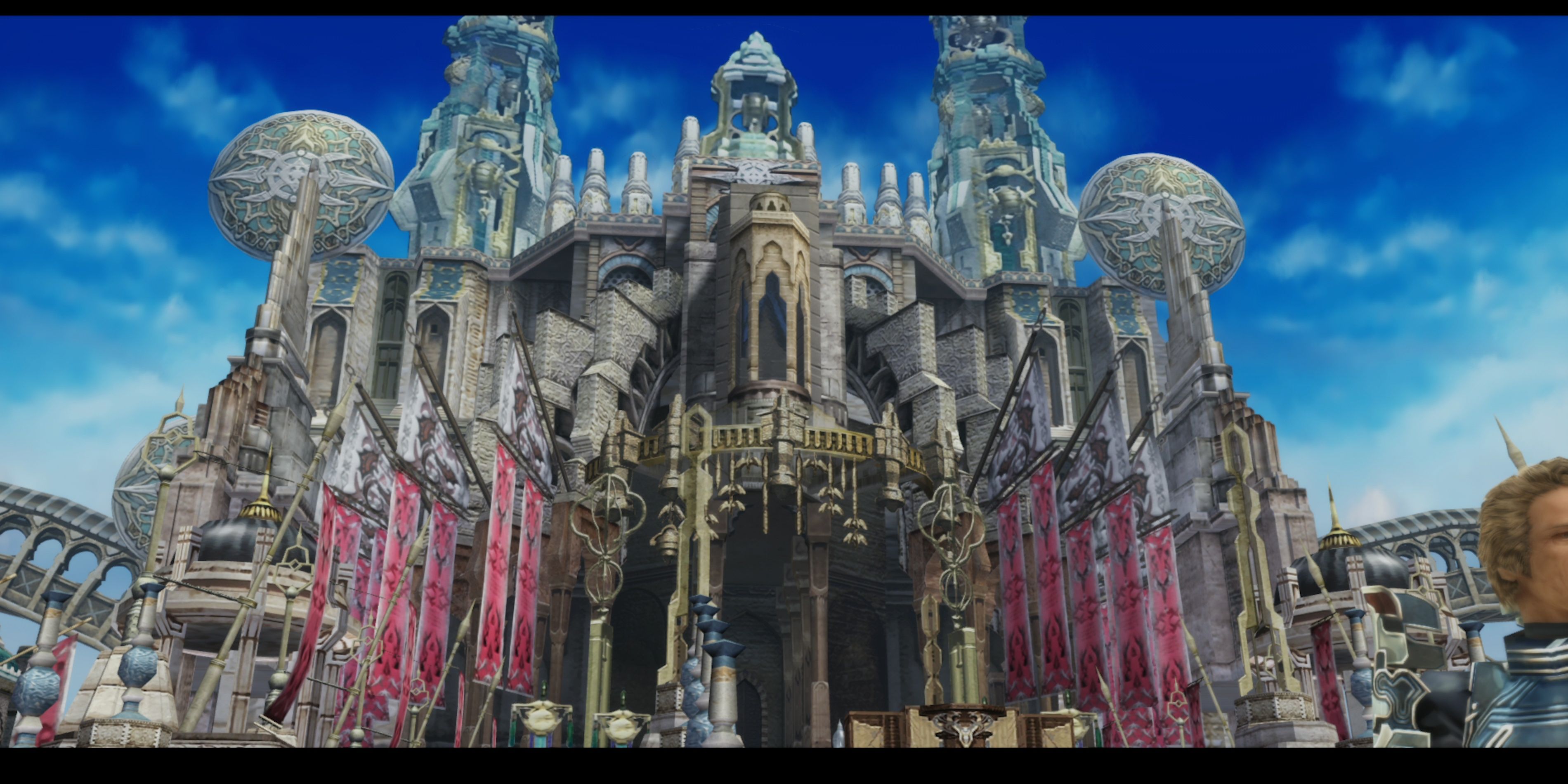 An image of Final Fantasy 12 depicting a giant palace