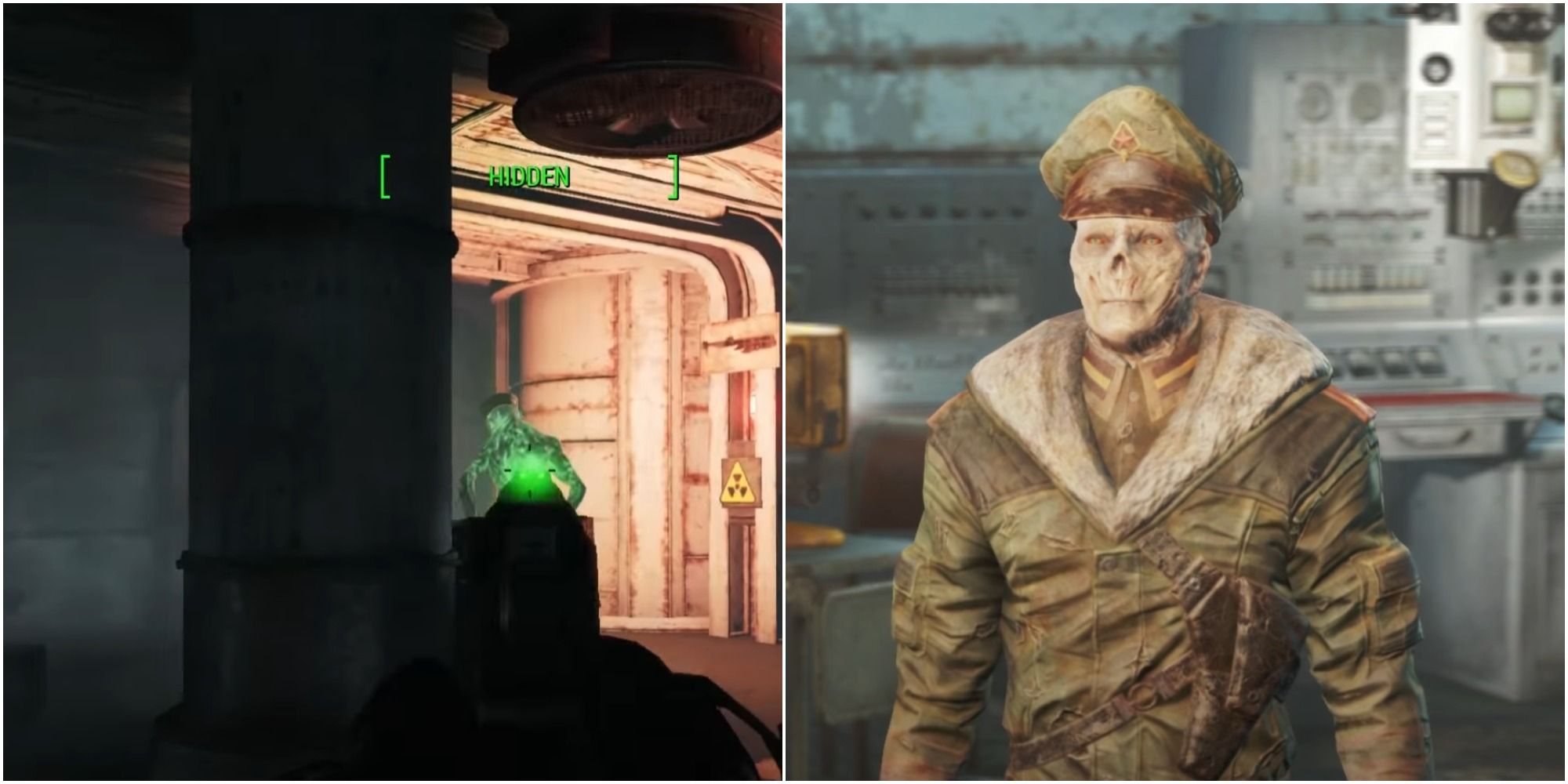 Fallout 4 Captain Zao And Glowing One
