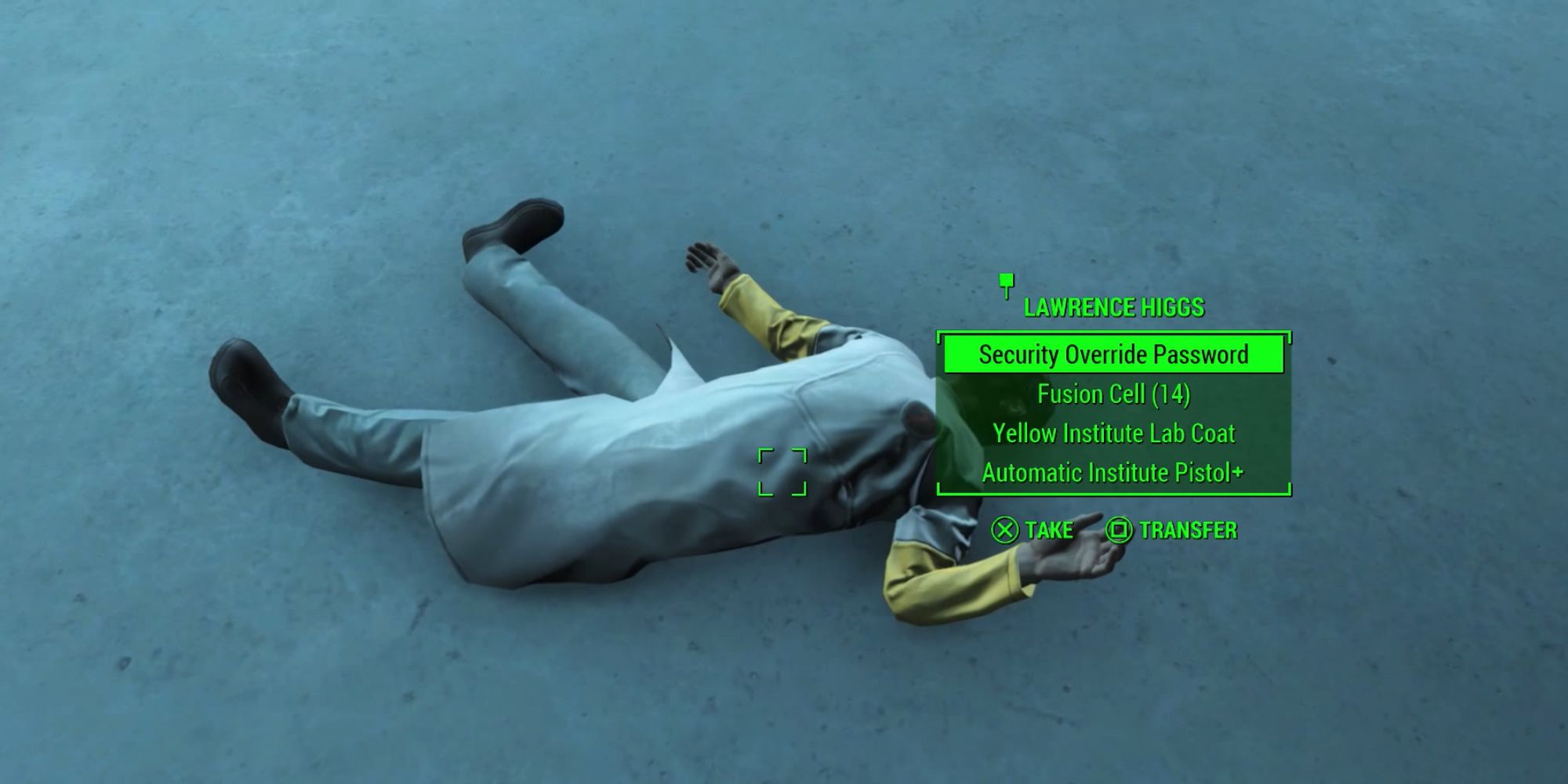 Fallout 4 Screenshot Of Lawrence Corpse