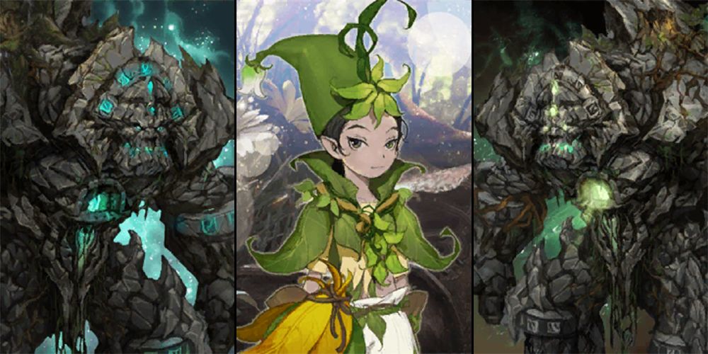 Split image of Lost Ark's Forest of Giants 3 cards
