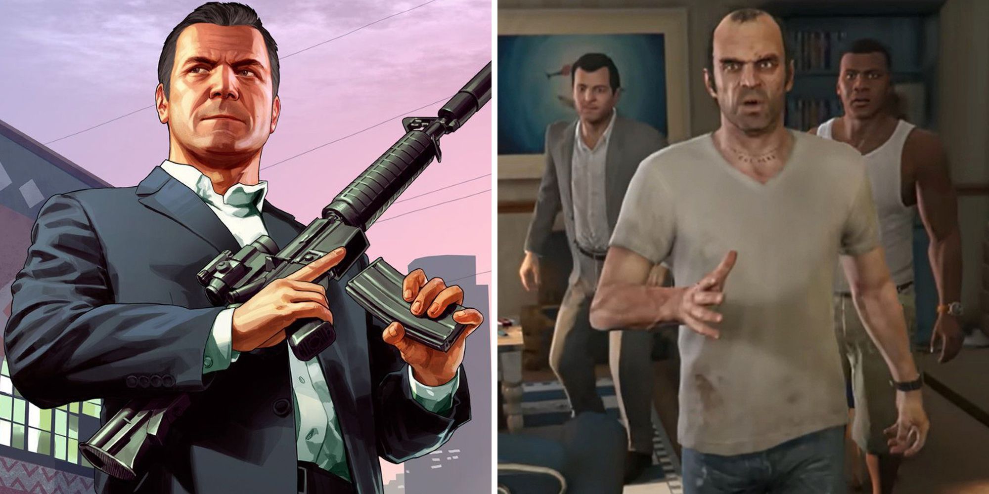 GTA 5 split image planned DLC.