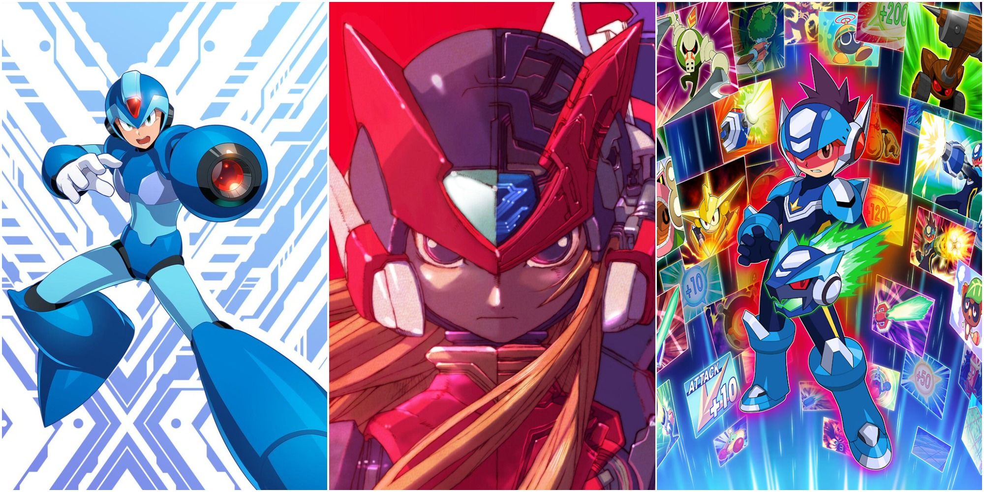 Mega Man Featured - Mega Man X, Mega Man Zero, Mega Man Starforce