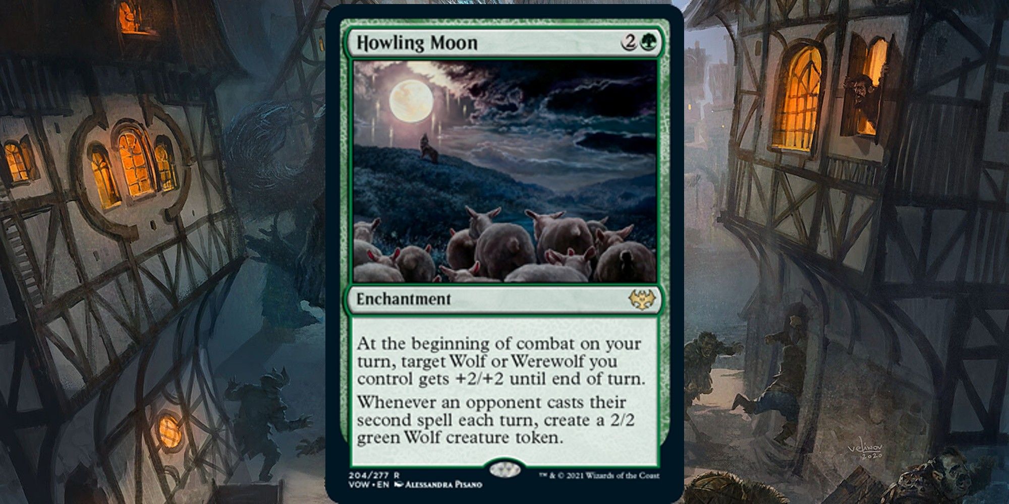 Howling Moon MTG Card