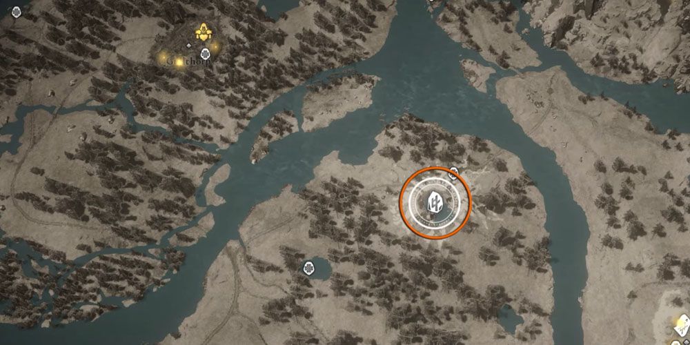 Jotun Blight 2's location in Svaladal on AC Valhalla Dawn of Ragnarok's map