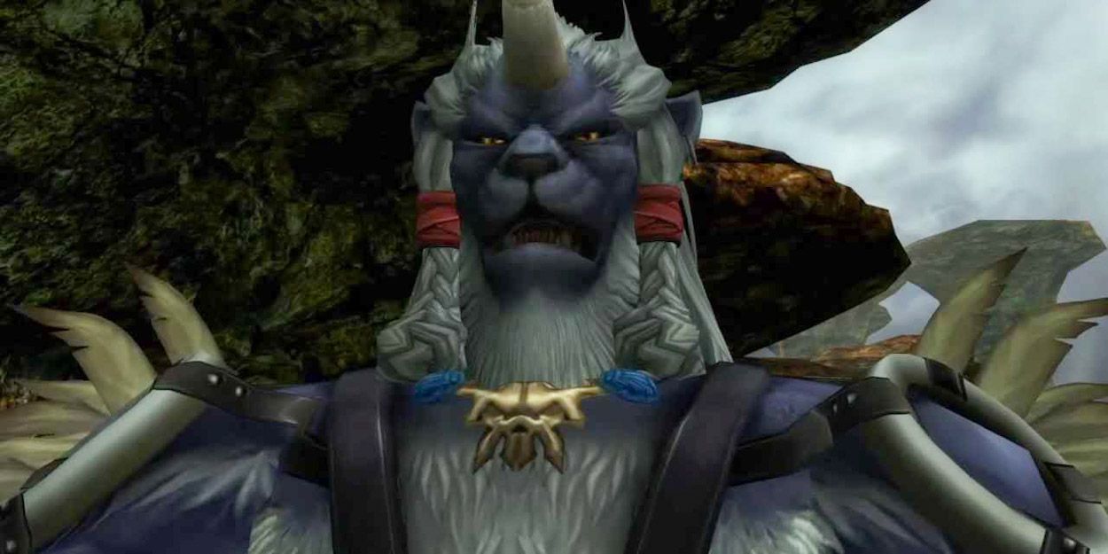 screenshot of Kimahri Final Fantasy X