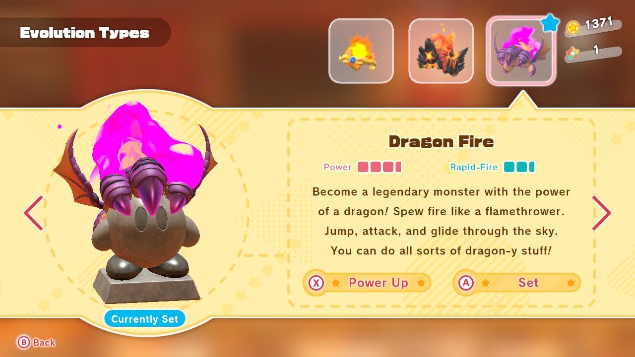 KirbyDragonFire