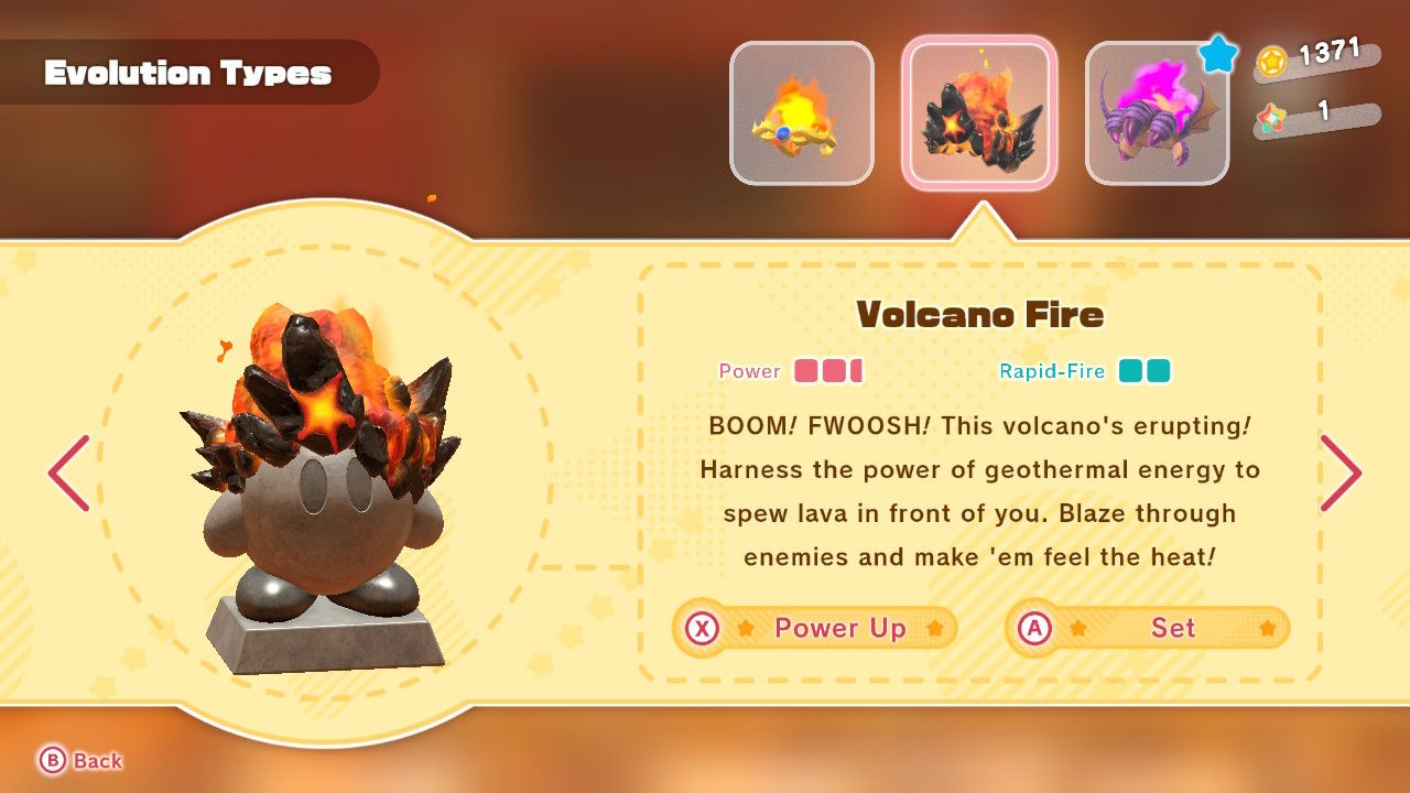 KirbyVolcanoFire