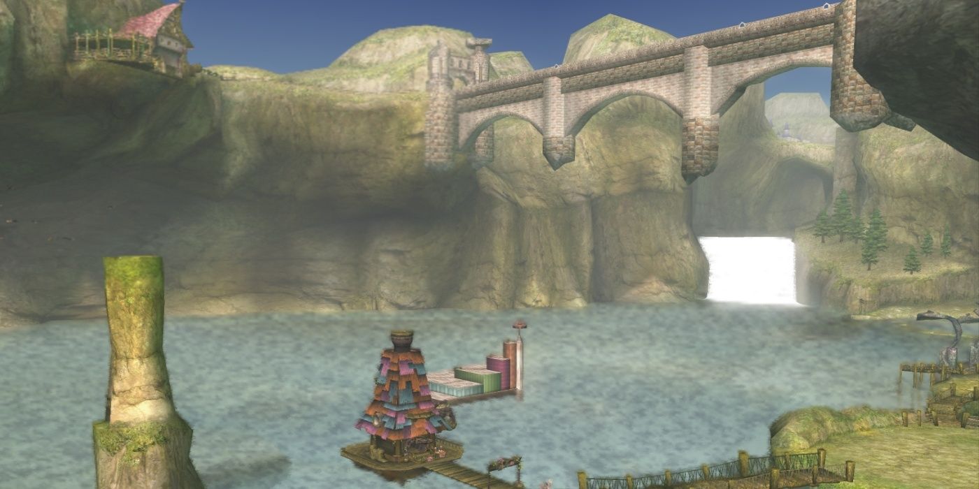 Lake Hylia Twilight Princess Screenshot