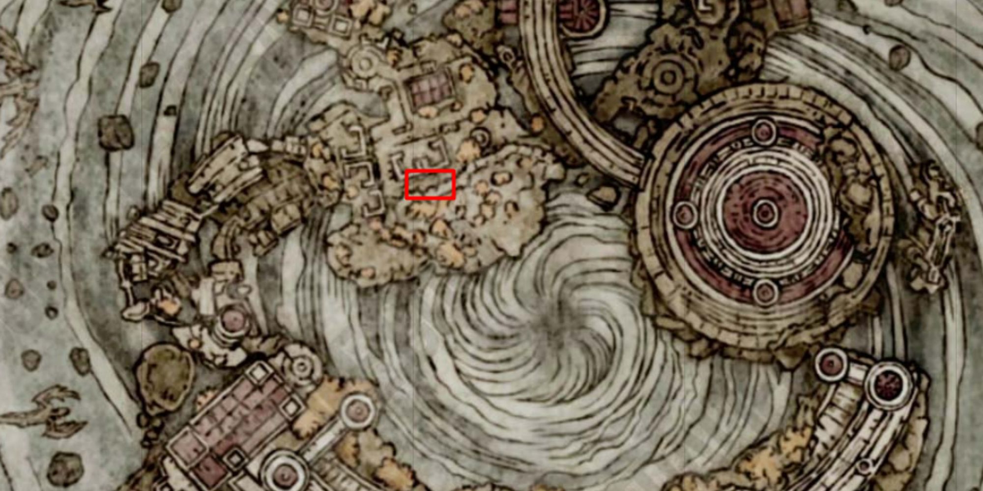 Crumbling Farum Azula Spot Marked On Map Elden Ring
