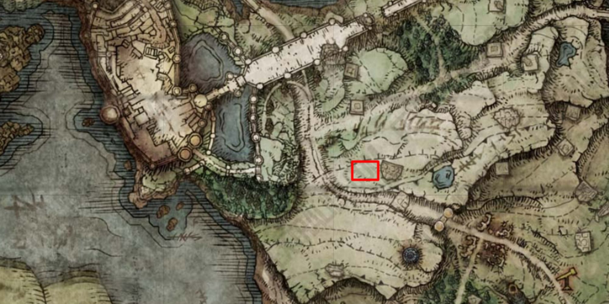 Stormhill marked on Elden Ring's map