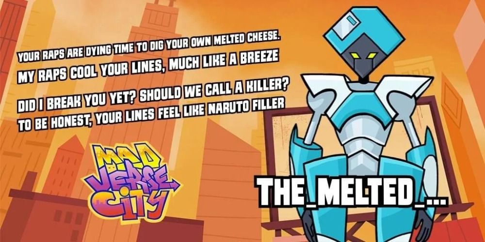 Screenshot of a rhyme from Mad Verse City in Jackbox