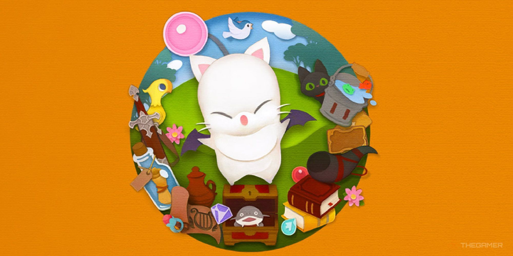 Moogle Treasure Trove key art