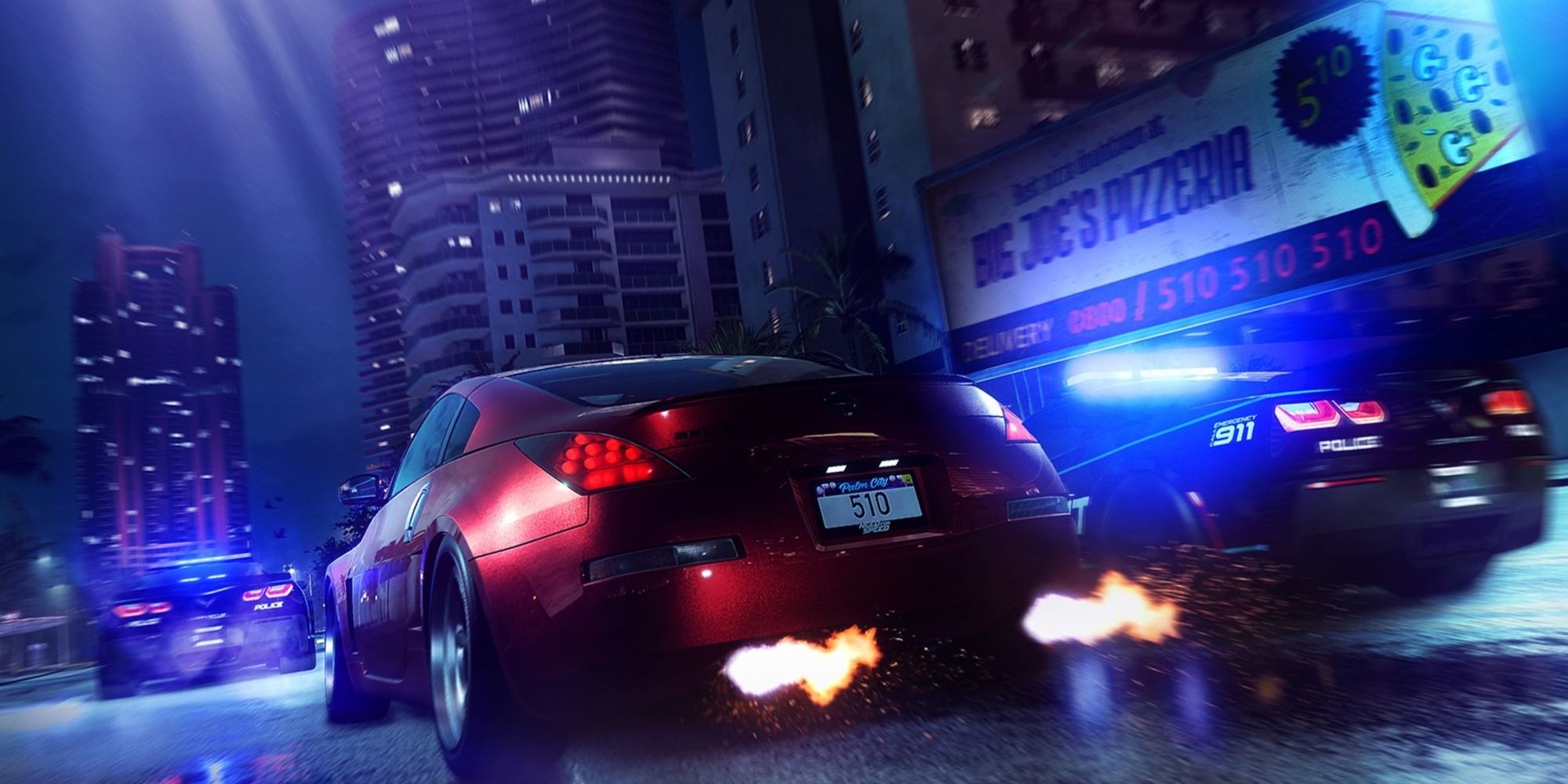 Need For Speed cop chase