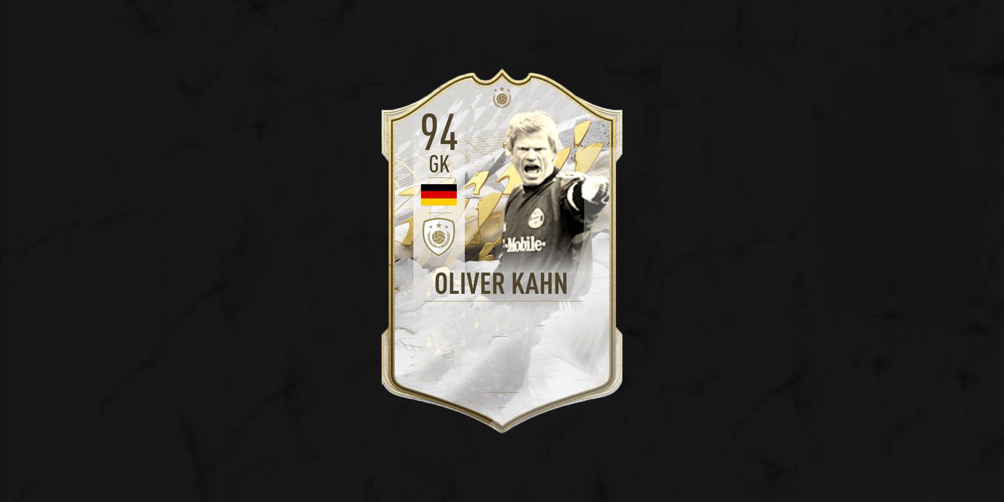 Oliver Kahn as a future FIFA Icon