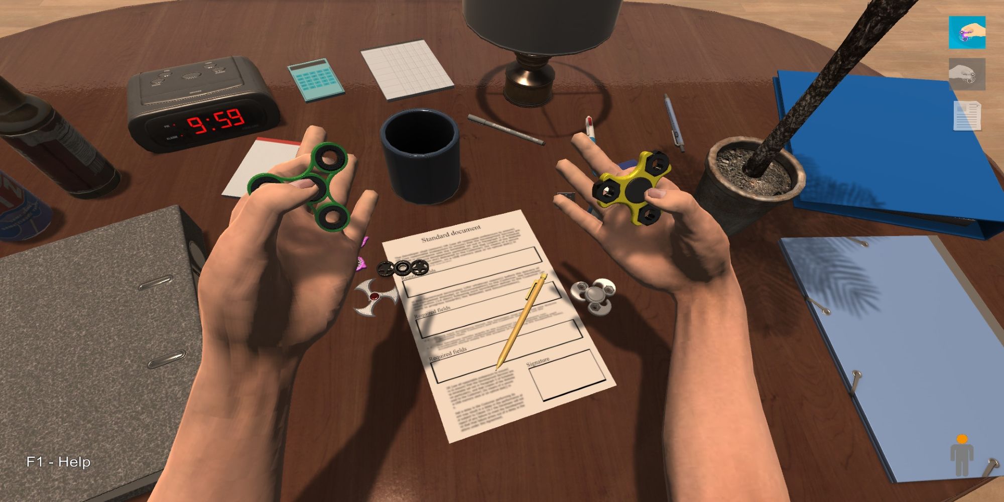 Operating-Fidget-Spinners-In-Hand-Simulator-1